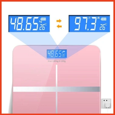 Cân sức khỏe điện tử cao cấp mặt kính cường lực, chịu tải 180kg, siêu bền cho gia đình - 125.000 VND 6 Cân sức khỏe điện tử cao cấp mặt kính cường lực, chịu tải 180kg, siêu bền cho gia đình - 125.000 VND 6