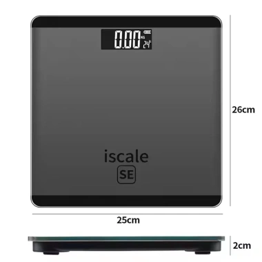 Cân sức khỏe điện tử gia đình 180kg Mặt kính cường lực, đo nhanh chính xác, giảm còn 173.000₫ 3