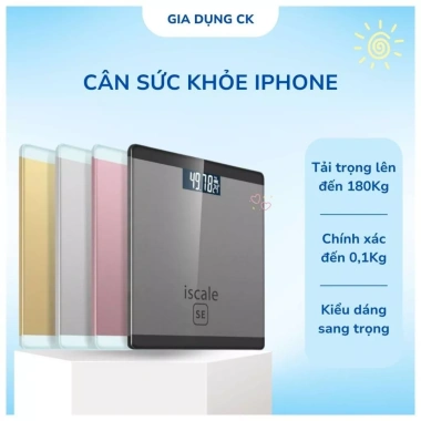 Cân sức khỏe điện tử gia đình, thay pin nhanh, đo chính xác, giá 91.195₫ - ưu đãi