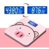 Cân sức khỏe điện tử hình heo pin xịn LCD hiển thị chuẩn cân nặng và nhiệt độ phòng - Giá 77.000 3