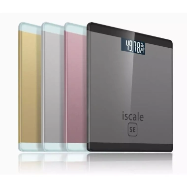 Cân sức khỏe điện tử ISCALE 180kg - Đo chính xác, màn hình LCD, Thiết kế hiện đại, Giá chỉ 79.000đ 3