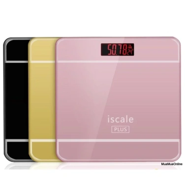 Cân sức khỏe điện tử ISCALE 180kg - Đo chính xác, màn hình LCD, Thiết kế hiện đại, Giá chỉ 79.000đ 4