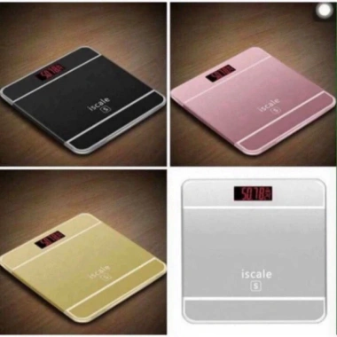 Cân sức khỏe điện tử iScale SE 150kg LCD, kính cường lực, gọn nhẹ, chỉ 85.000 VND