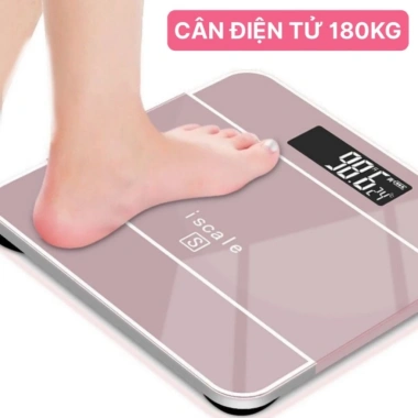 Cân Sức Khoẻ Điện Tử Iscale SE Max 180Kg - Chính Xác 100% - Cao Cấp Giá 130.000