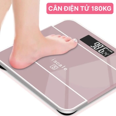 Cân sức khỏe điện tử iScale SE Max 180kg - Đo chuẩn, thiết kế cao cấp, tiện dụng, giá 98.000đ 3 Cân sức khỏe điện tử iScale SE Max 180kg - Đo chuẩn, thiết kế cao cấp, tiện dụng, giá 98.000đ 3