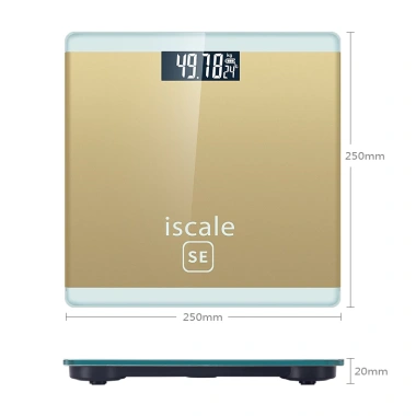 Cân sức khỏe điện tử iScale SE Max 180kg - Đo chuẩn, thiết kế cao cấp, tiện dụng, giá 98.000đ