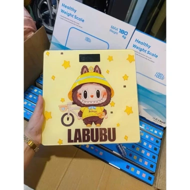 Cân sức khỏe điện tử Labubu mặt kính cường lực – Đo cân, nhịp tim cho gia đình Cân sức khỏe điện tử Labubu mặt kính cường lực – Đo cân, nhịp tim cho gia đình