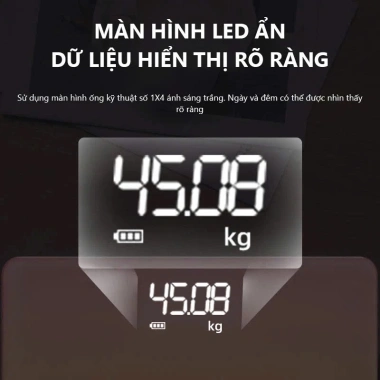 Cân Sức Khỏe Điện Tử NestHome – Kiểm Soát Cân Nặng, Nhiệt Độ Phòng Thông Minh, Giá Ưu Đãi 175.000₫ 3