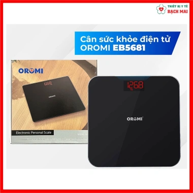 Cân Sức Khỏe Điện Tử OROMI EB5.681 150kg Màn LED Giá giảm 249k Siêu Rẻ 3