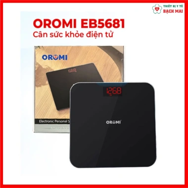 Cân Sức Khỏe Điện Tử OROMI EB5.681 150kg Màn LED Giá giảm 249k Siêu Rẻ 5