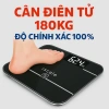 Cân sức khỏe iScale 180kg mặt kính chịu lực - Tặng pin, chọn màu, 136.000 VND