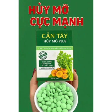 Cần Tây Plus - Thực phẩm bổ sung dinh dưỡng, giảm cân, tăng sức đề kháng, giá ưu đãi 370.000đ