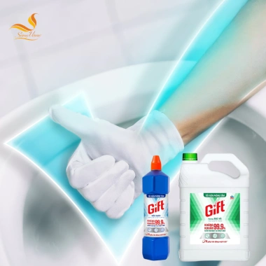 Can tẩy rửa nhà tắm & bồn cầu Gift 3.8kg hương bạc hà - Tiết kiệm, giá chỉ 43.260₫