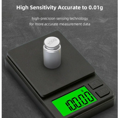 Cân tiểu ly điện tử 0.01g - Độ chính xác 0.01g, tải tới 1.000g, giá chỉ 83.500 VND 3