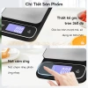 Cân tiểu ly điện tử chống nước 0.1g‑5kg, độ chính xác cao, mini cho thực phẩm, gia vị, thuốc - chỉ 43.700₫ 7
