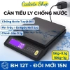 Cân Tiểu Ly Điện Tử Chống Nước 5kg/0.1g – 10kg/1g, Mini Nhà Bếp Dùng Sạc, Chính Xác Đo Gia Vị, Giảm Giá 17%