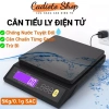 Cân Tiểu Ly Điện Tử Chống Nước 5kg/0.1g – 10kg/1g, Mini Nhà Bếp Dùng Sạc, Chính Xác Đo Gia Vị, Giảm Giá 17% 10