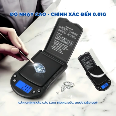 Cân Tiểu Ly Điện Tử Độ Chính Xác 0.01-500g - Nhỏ Gọn, Tiện Lợi, Giá Ưu Đãi 157.5k