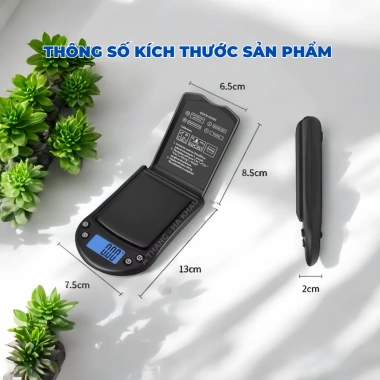 Cân Tiểu Ly Điện Tử Độ Chính Xác 0.01-500g - Nhỏ Gọn, Tiện Lợi, Giá Ưu Đãi 157.5k