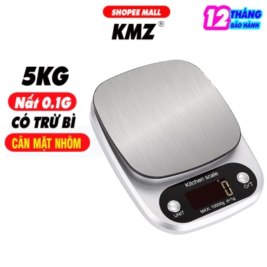 Cân tiểu ly điện tử KMZ C105 5kg 0.1g – Chính xác 0.1g, BH 1 năm, chỉ 51.000₫