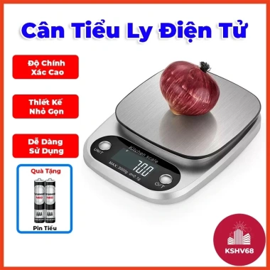 Cân Tiểu Ly Điện Tử Mini 0.1g‑10kg – Độ Chính Xác Cao, Nhỏ Gọn, Tặng Pin – 45.000₫ 5 Cân Tiểu Ly Điện Tử Mini 0.1g‑10kg – Độ Chính Xác Cao, Nhỏ Gọn, Tặng Pin – 45.000₫ 5