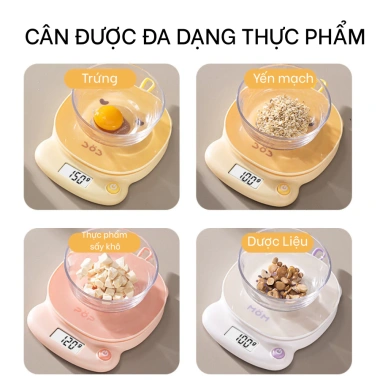 Cân Tiểu Ly Điện Tử Mini 3kg Độ Chính Xác 0.1g Hình Thú Cưng - Giá 149k