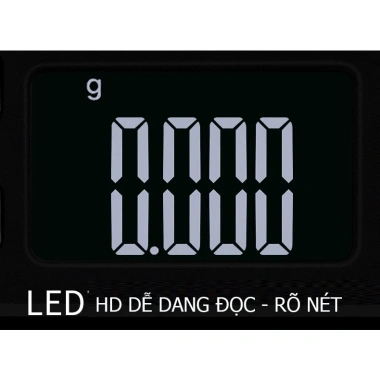 Cân tiểu ly điện tử mini KHALIK CX-118 0.001g - Trang sức, giá 246k