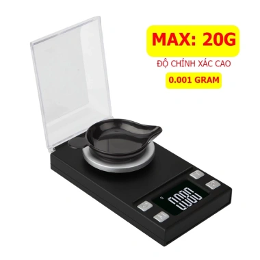 Cân tiểu ly điện tử mini KHALIK CX-118 0.001g - Trang sức, giá 246k