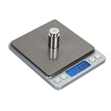 Cân Tiểu Ly Điện Tử Platform 3kg và 2 Khay Nhựa, Mini Inox I-2.000, Giá 75.000đ - Siêu Tiện Lợi 2