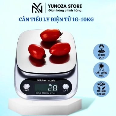 Cân Tiểu Ly Điện Tử YATASMART 1g-10kg Độ Chính Xác Cao 2 Pin Giá 145.000 VND