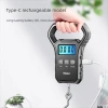 Cân treo điện tử BANGSHE 50kg - Màn hình kỹ thuật số, sạc USB, cân hành lý & cá mini 5