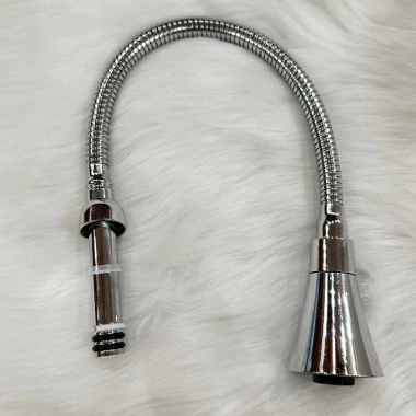 Cần vòi rửa bát mềm nóng lạnh khủy đồng, ốc vặn lục giác - Giá 79.000 VND 7
