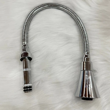 Cần vòi rửa bát mềm nóng lạnh thay thế khủy đồng ốc vặn lục giác Ren 21 69.000₫