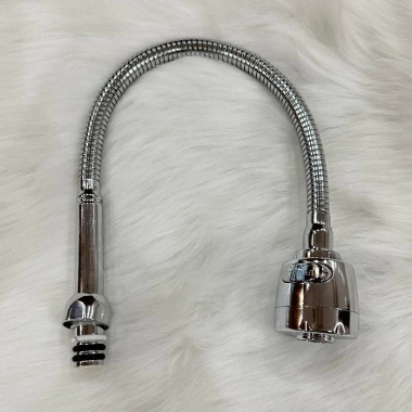Cần vòi rửa bát mềm nóng lạnh thay thế khủy đồng ốc vặn lục giác Ren 21 69.000₫