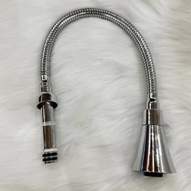 Cần vòi rửa bát mềm nóng lạnh thay thế khủy đồng ốc vặn lục giác Ren 21 69.000₫