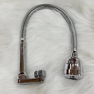 Cần vòi rửa bát mềm nóng lạnh thay thế khủy đồng ốc vặn lục giác Ren 21 69.000₫