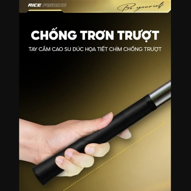 Cán vợt carbon câu đài V5 Agent Rice Fishing 24T cao cấp, tay cầm cao su KK-68 - Giá chỉ 219.000₫ 7 Cán vợt carbon câu đài V5 Agent Rice Fishing 24T cao cấp, tay cầm cao su KK-68 - Giá chỉ 219.000₫ 7