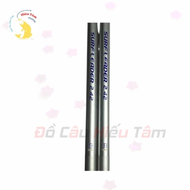 Cán Vợt Câu Cá Surf Leader Carbon 2 Đốt Thu Gọn 1m29 - Kéo Dài 2m42 Siêu Cứng Nhẹ, Giá ưu đãi 369.900đ