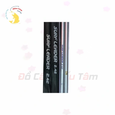 Cán Vợt Câu Cá Surf Leader Carbon 2 Đốt Thu Gọn 1m29 - Kéo Dài 2m42 Siêu Cứng Nhẹ, Giá ưu đãi 369.900đ