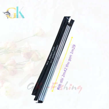 Cán Vợt Surf Leader 2 Đốt Carbon Siêu Cứng Nhẹ - Ốc 8 & Ốc 10, Giá ưu đãi 372.000