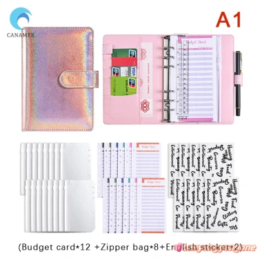 Canamek A6 Da Ngân Sách - Sổ Tay Lập Kế Hoạch Tiền, Tiết Kiệm Hóa Đơn, Giá ưu đãi 122.040 VND 8