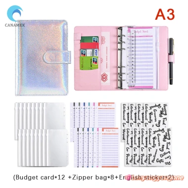 Canamek A6 Da Ngân Sách - Sổ Tay Lập Kế Hoạch Tiền, Tiết Kiệm Hóa Đơn, Giá ưu đãi 122.040 VND 10