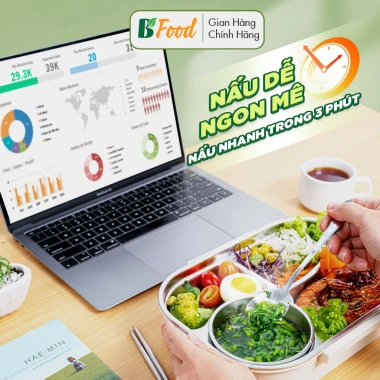 Canh Ăn Liền Cải Xoong Thịt Bằm 5 Viên - Tiện lợi cho Văn Phòng, Giá 50.000đ B' Food 4