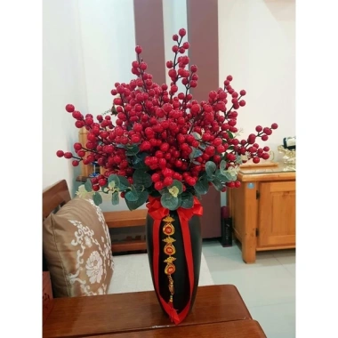 Cành đào Đông 12 nhánh trang trí Tết - Đẹp, sang, giá chỉ 30.000 VNĐ