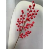 Cành đào đông đỏ 12 nhánh, vàng - Cắm bình Tết, cành dẻ quạt, tú cầu nhũ, 15.000₫ 8
