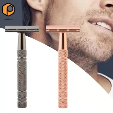 Cạnh đôi tẩy lông mặt, tay cầm dài cạo râu 5 lần - Dùng tại nhà, phù hợp cho cửa hàng cắt tóc nam 3