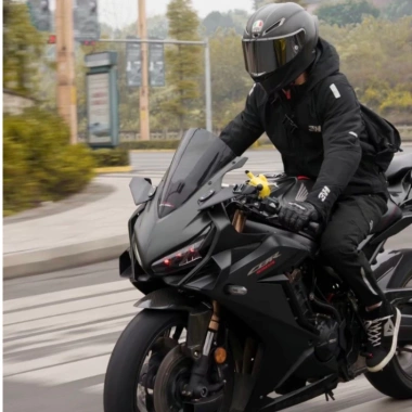 Cánh gió có gương đa năng cho Honda CBR, ZX, Ninja - Đen cực ngầu, giảm giá 21% 4