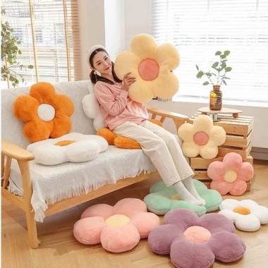 Cánh hoa Gối nhồi bông - Đệm ngồi bệt, đệm lưng hình bông hoa mềm mại, phong cách, giảm còn 66.000₫ 5 Cánh hoa Gối nhồi bông - Đệm ngồi bệt, đệm lưng hình bông hoa mềm mại, phong cách, giảm còn 66.000₫ 5