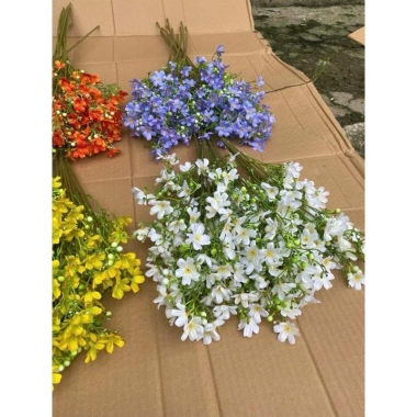 Cành Hoa Lụa Nhất Chi Mai - Cành Hoa Giả Cao Cấp, Đẹp Mắt, Trang Trí Tết, Nhà Cửa, Văn Phòng, Giá ưu đãi 16.555₫
