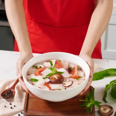 Canh I.Soup Măng Chua Nấm Hương 5 viên 50gr - Giảm giá 58.000₫